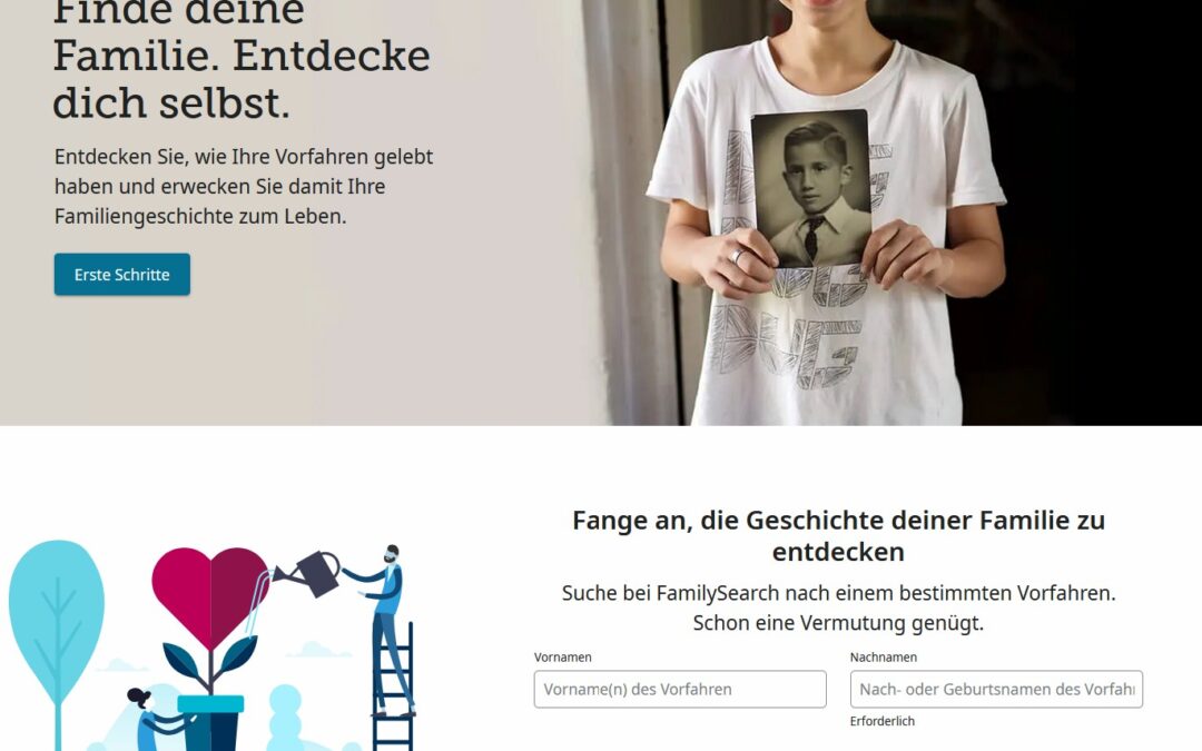 Stammbaumverwaltung mit FamilySearch – 261. ÖFR-Online-Genealogiestammtisch
